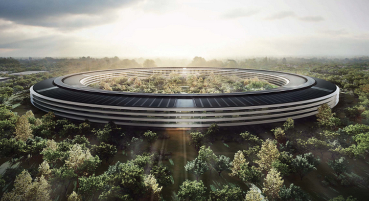Construcción de oficinas del Campus 2 de Apple [Agosto 2016]